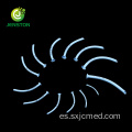 PVC médico de las vías respiratorias nasofaríngeas color verde